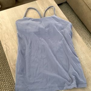 Lululemon straps top with built in bra